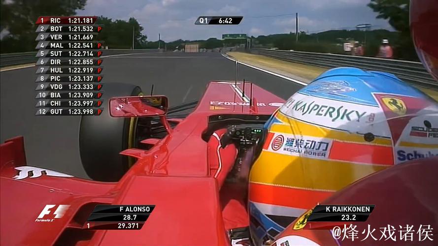 央视网全程转播F1匈牙利大奖赛排位赛及正赛 央视网全程转播F1匈牙利大奖赛排位赛及正赛